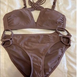 cross at neck bikini